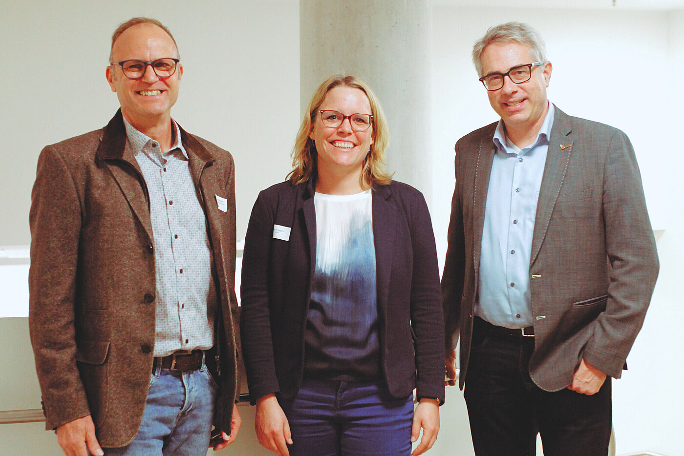 Andreas Resch (Bosch), Vera Schapitz (AOK BW) & Matthias Zimmermann (ADFC BW)