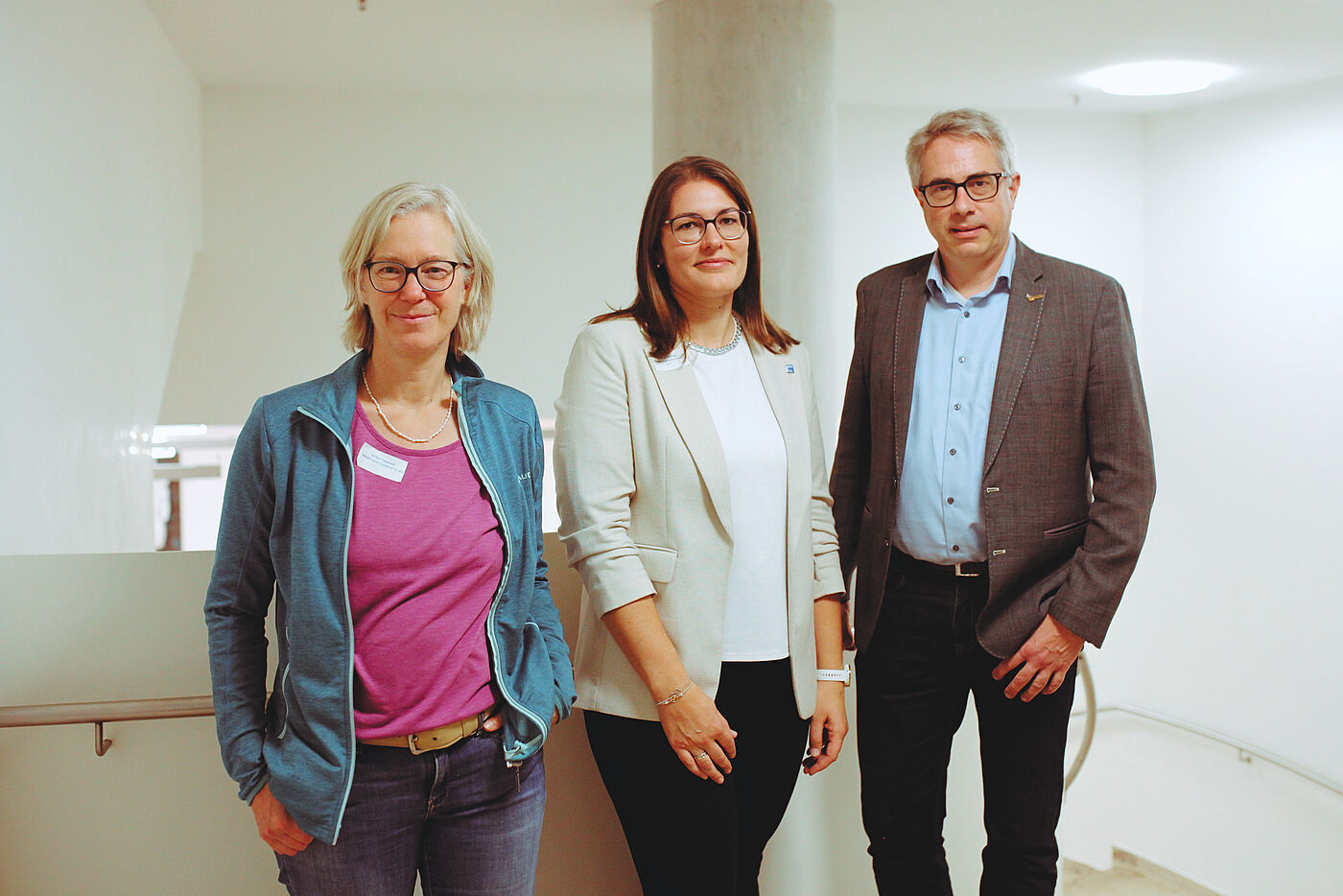 Hilke Patzwall (Vaude), Anke Schäffner (ZIV) & Matthias Zimmermann (ADFC BW)