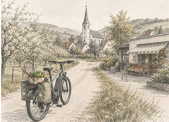 Studie zu E-Bike-Nutzung in ländlichen Räumen