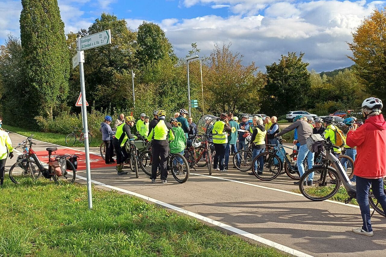 Demonstration für den RS14 in Uhingen