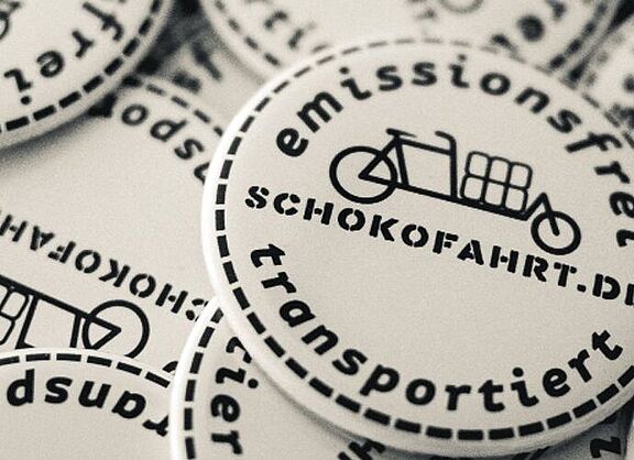 Schokofahrt Buttons