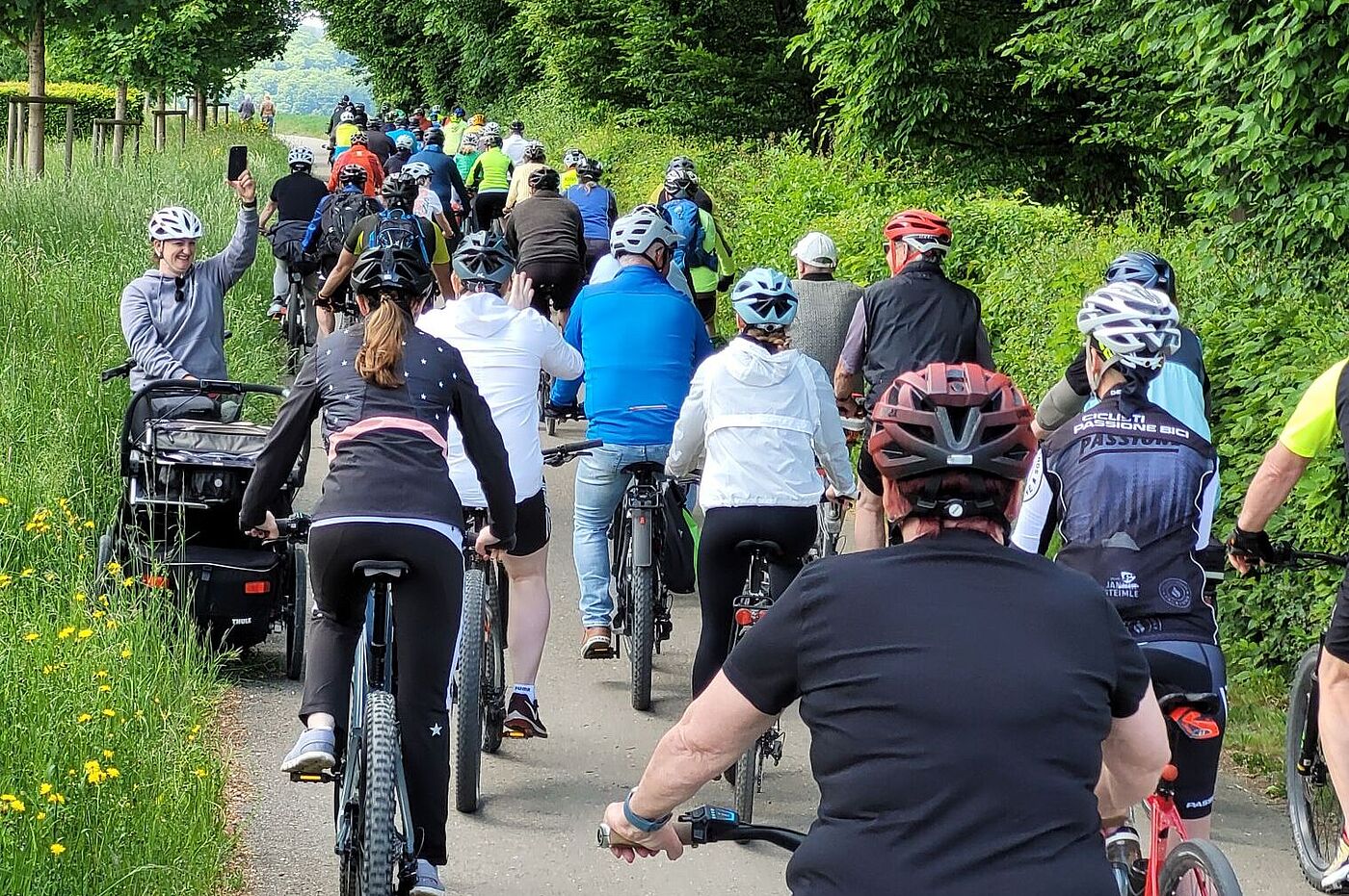 Jubiläumsradtour zu Ehren der gemeinsamen 3.000 Jahr