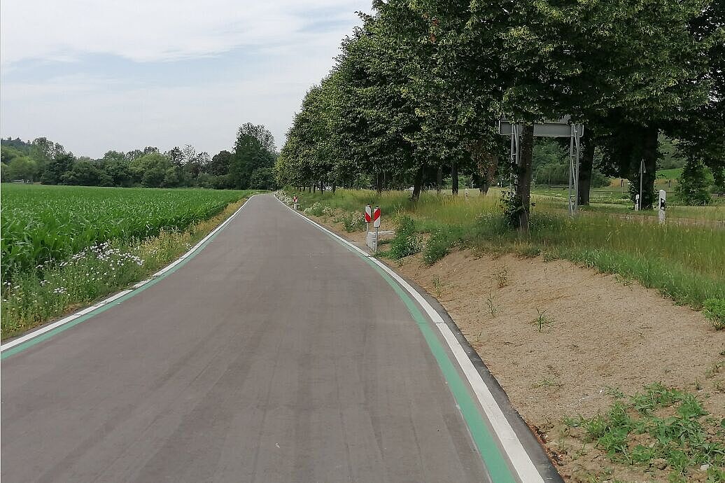 Verbindung Demonstrationsteilstück zur Filsbrücke
