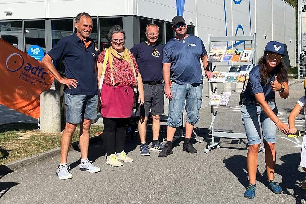 ADFC zu Gast bei Decathlon